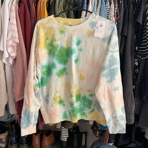 NWT Old Navy Tie-Dye Cotton Sweatshirt